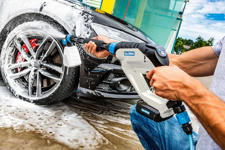 GLORIA MultiJet li-on 18V Bosch Power4all o. Akku